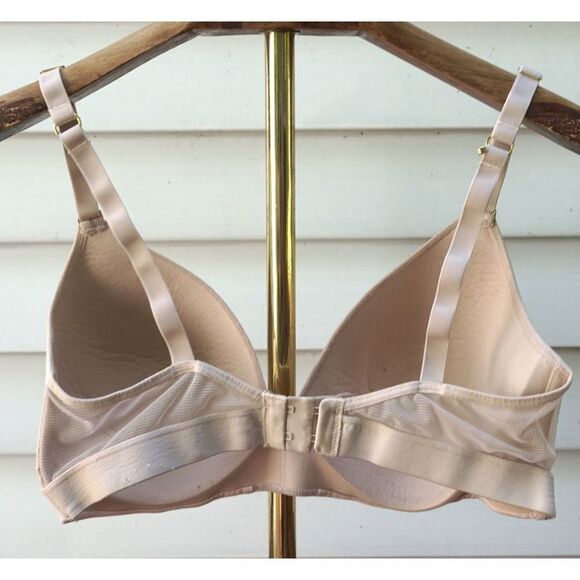 Lively Soft Nude Wireless Mesh Detail Bra - Picture 5 of 7